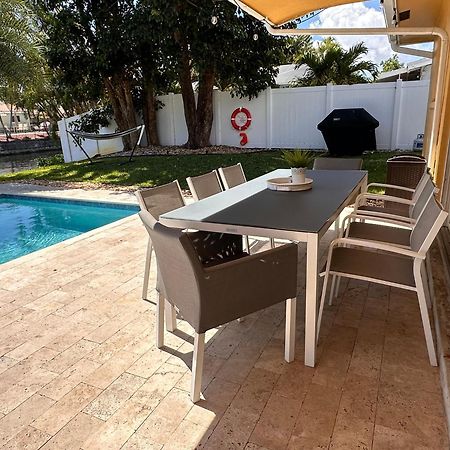 New! Waterfront Heated Pool & Jacuzzi 2 Mi To Beach - Fishing Pier Relaxing Spa & Hammock Fort Lauderdale Exterior foto