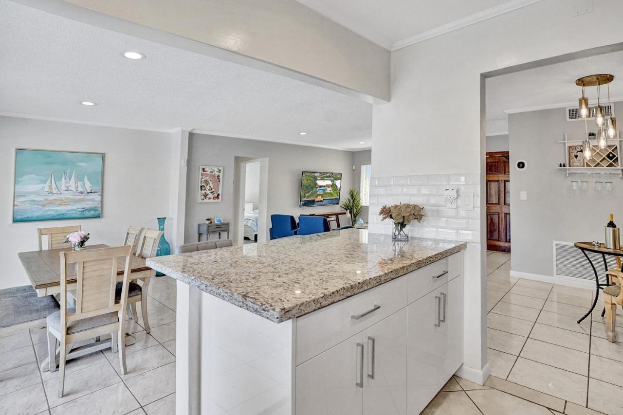 New! Waterfront Heated Pool & Jacuzzi 2 Mi To Beach - Fishing Pier Relaxing Spa & Hammock Fort Lauderdale Exterior foto