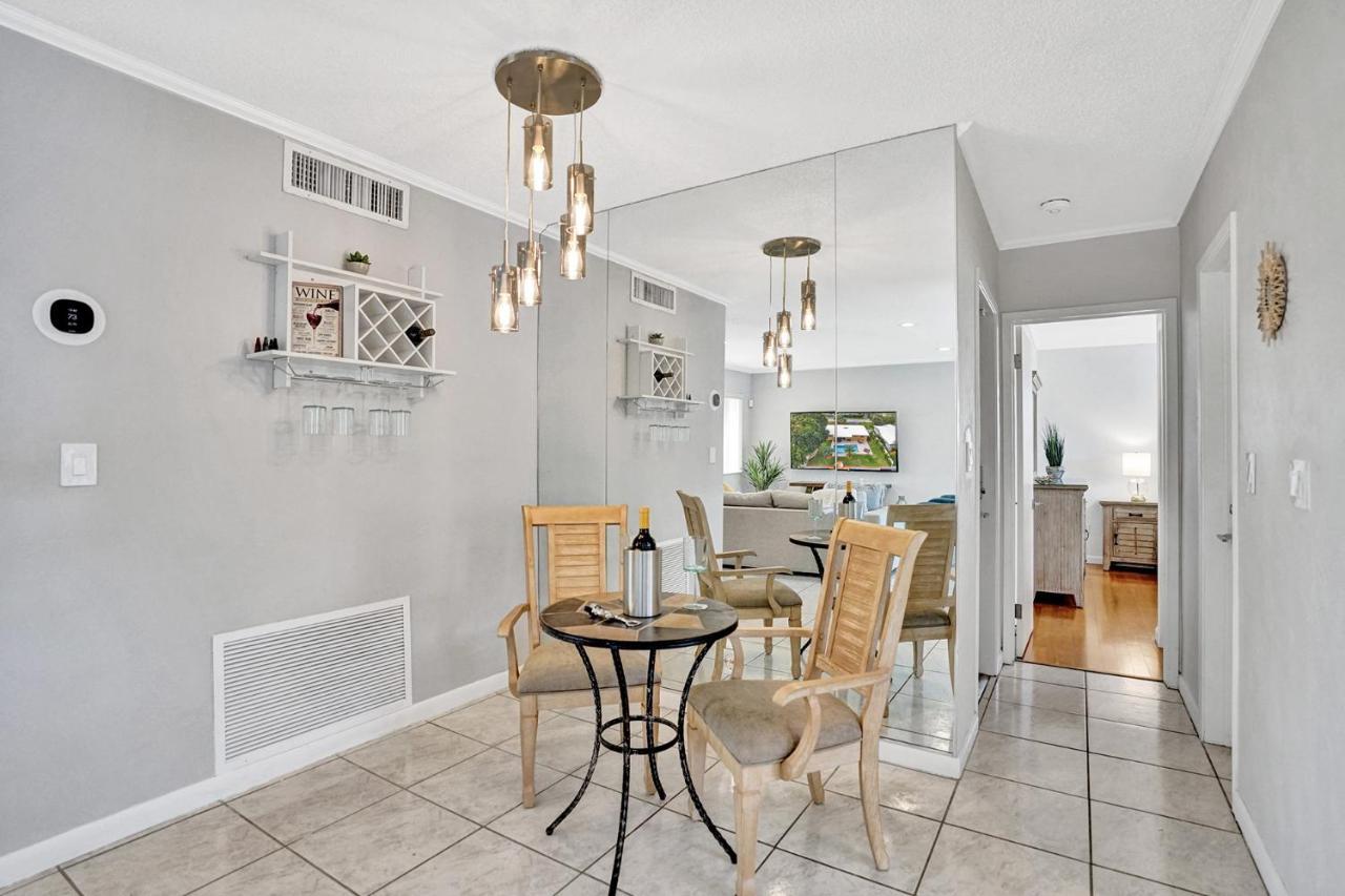 New! Waterfront Heated Pool & Jacuzzi 2 Mi To Beach - Fishing Pier Relaxing Spa & Hammock Fort Lauderdale Exterior foto