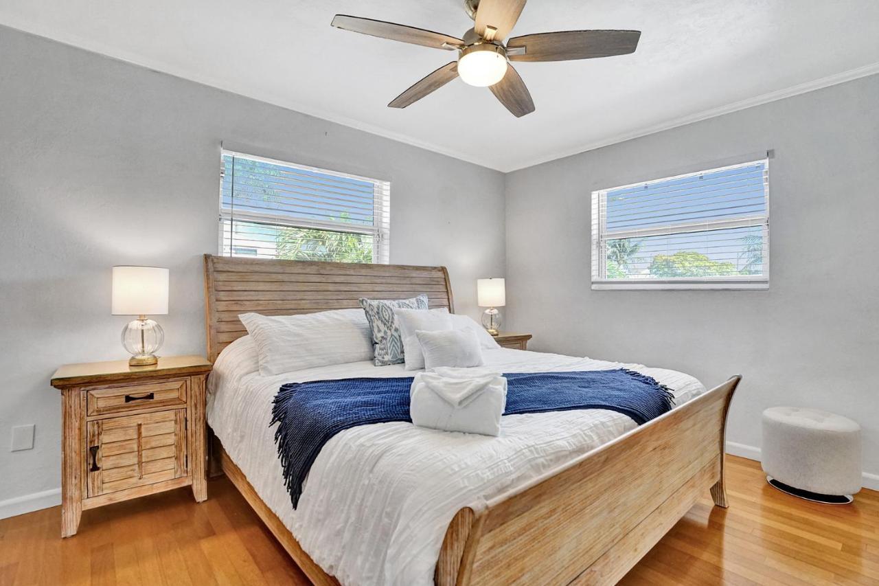 New! Waterfront Heated Pool & Jacuzzi 2 Mi To Beach - Fishing Pier Relaxing Spa & Hammock Fort Lauderdale Exterior foto