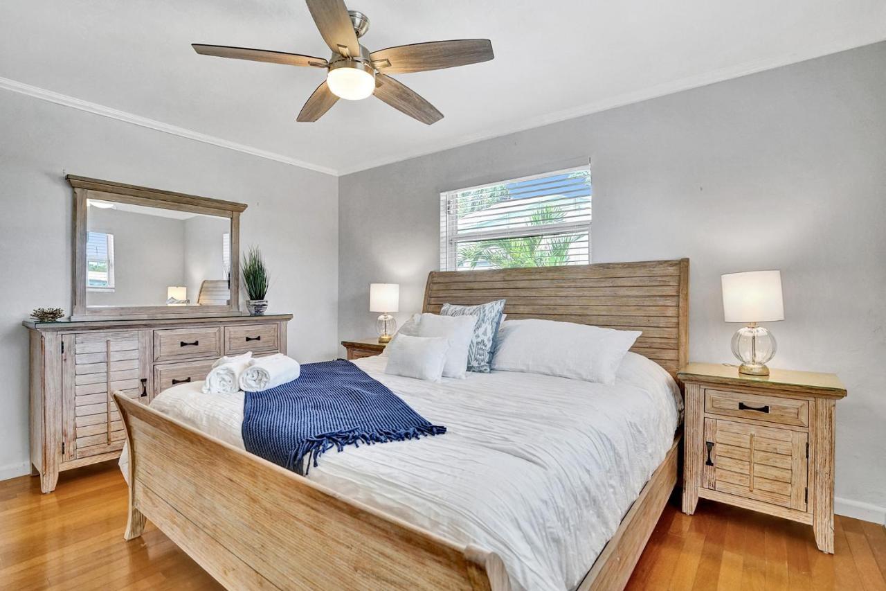 New! Waterfront Heated Pool & Jacuzzi 2 Mi To Beach - Fishing Pier Relaxing Spa & Hammock Fort Lauderdale Exterior foto