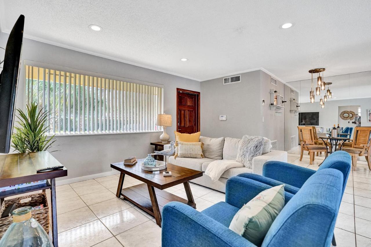 New! Waterfront Heated Pool & Jacuzzi 2 Mi To Beach - Fishing Pier Relaxing Spa & Hammock Fort Lauderdale Exterior foto