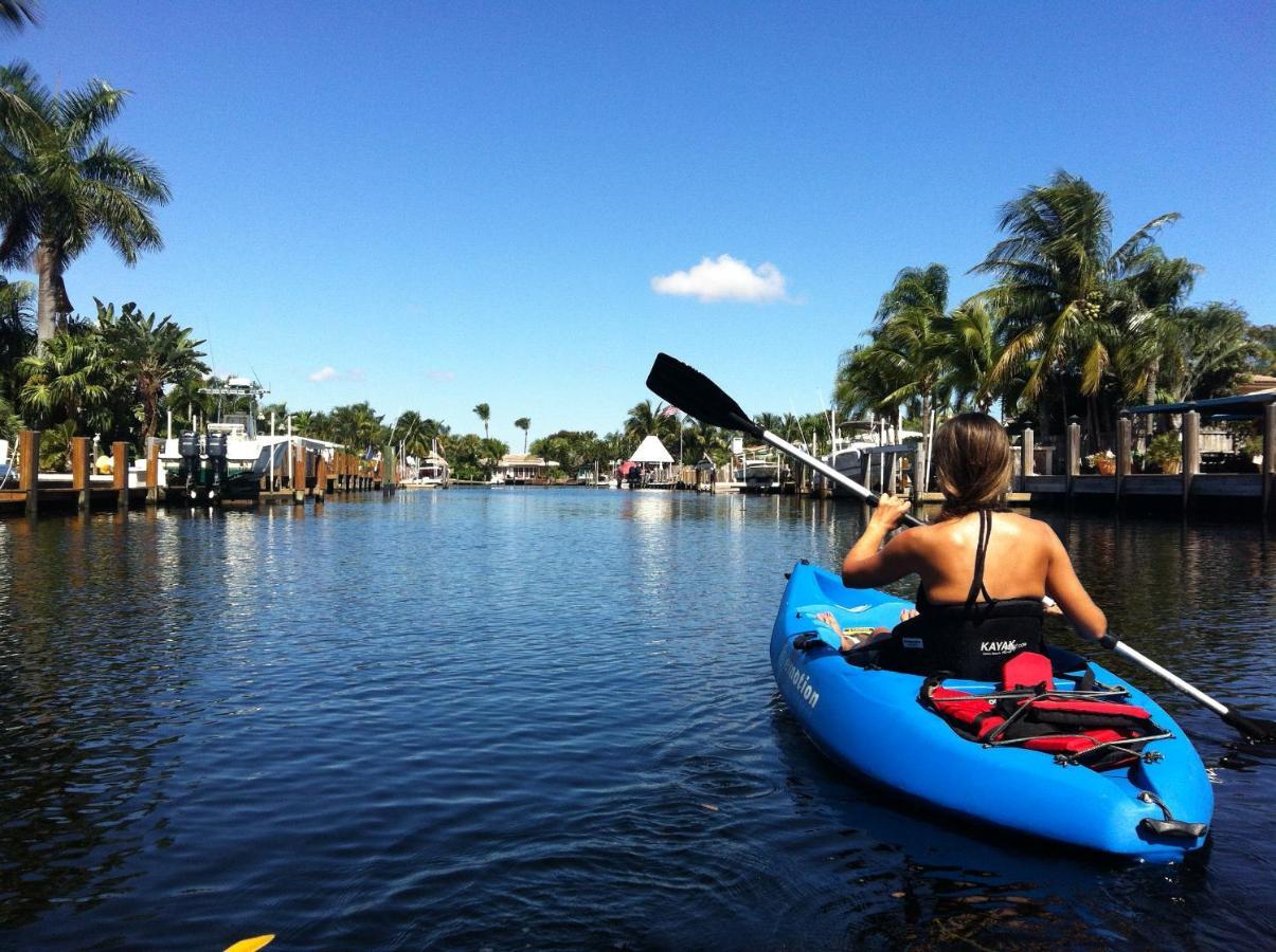 New! Waterfront Heated Pool & Jacuzzi 2 Mi To Beach - Fishing Pier Relaxing Spa & Hammock Fort Lauderdale Exterior foto
